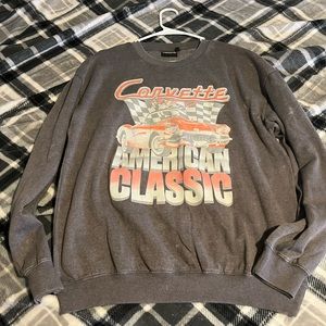 Distressed Graphic Sweatshirt